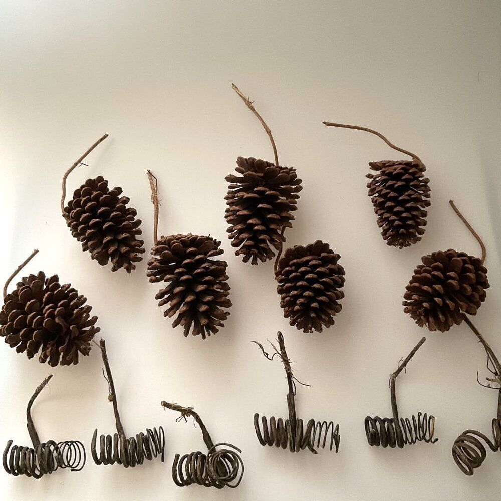 DIY Pine Cones And Curly Twigs 13 Count Fall Décor Wreath Crafts